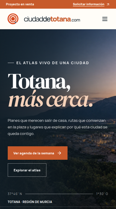 Captura móvil de
ciudaddetotana.com