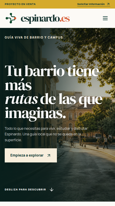 Captura móvil de
espinardo.es