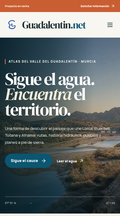 Captura móvil de
guadalentin.net