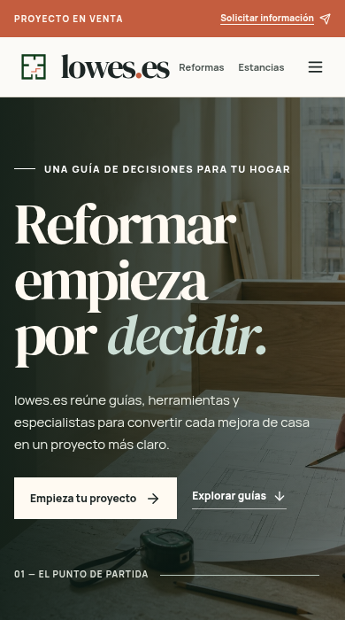 Captura móvil de
lowes.es