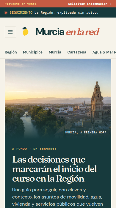 Captura móvil de
murciaenlared.es