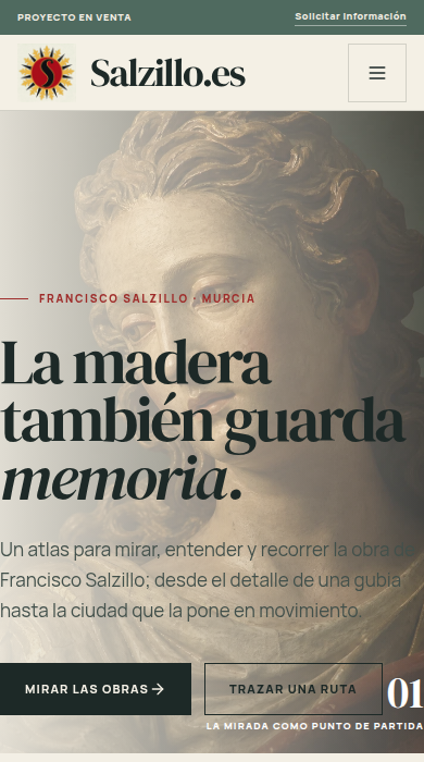 Captura móvil de
salzillo.es