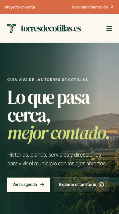 Captura móvil de
torresdecotillas.es
